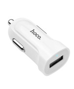 Автомобільний зарядний пристрій Hoco Z2 1.5A USB, White
