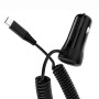 Aвтомобільний зарядний пристрій Hoco Z21A 3.4A micro USB Black