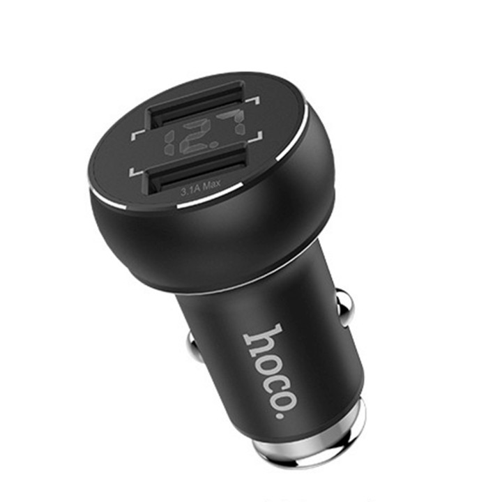 Автомобільний зарядний пристрій Hoco Z22 3.1A, 2 USB