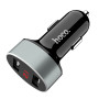 Автомобільний зарядний пристрій Hoco Z26 2.1A, 2 USB Black
