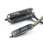Автомобільний зарядний пристрій Remax Finchy RCC103 lighting-micro
