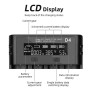 Мережевий зарядний пристрій Essager ECDQ-D401 для акумуляторних батарейок 2A з LED дисплеєм, Black