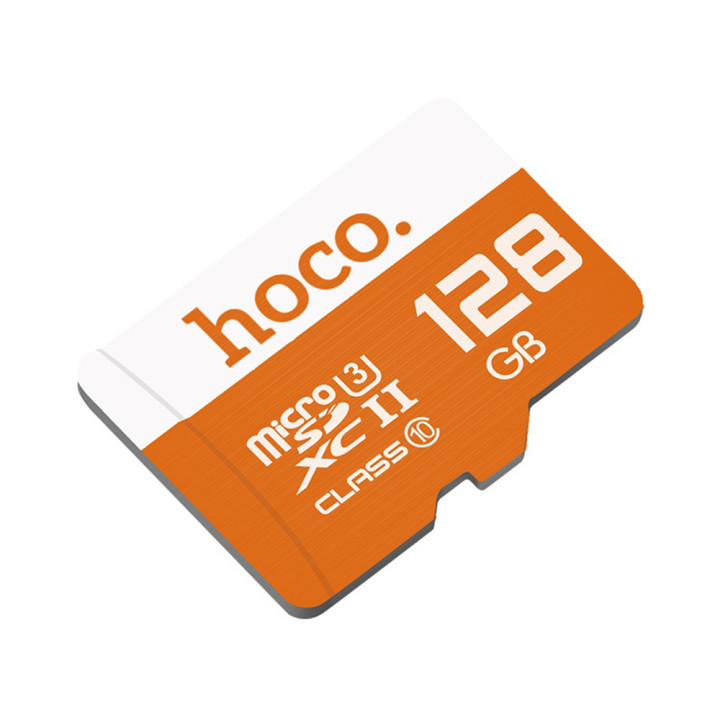 Карта памяти Hoco microSD HC XC II 128Gb (90Mb/sec) (Class 10)