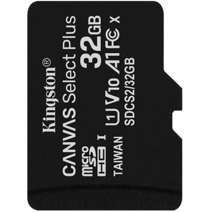 Карта пам'яті Kingston microSDHC 32GB Class10, Black