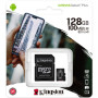 Карта пам`яті Kingston Canvas Select Plus A1 microSDXC 128GB Class 10 + адаптер SD, Black