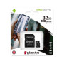 Карта памяти Kingston Canvas Select Plus microSDHC 32 GB Class 10 + адаптер, Black