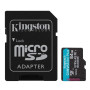 Карта пам`яті microSDXC Kingston Canvas Go Plus A2 V30 64Gb (UHS-1 U3) (R-200Mb/s) + Adapter SD