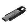 USB-флешка SanDisk Extreme GO 256GB (R-400Mb/s, W-24Mb/s, USB 3.2 Gen 1) , Black - Silver
