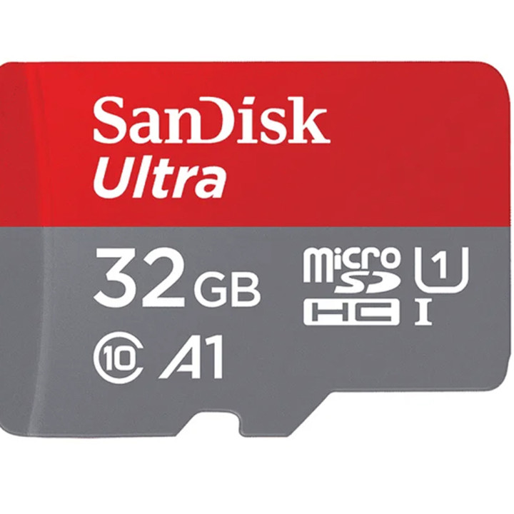 Карта пам'яті microSDHC 32GB SanDisk Ultra (120 Mb/S) (Class 10) (UHS-1)