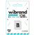 Карта памяти  Wibrand microSDXC UHS-1 U3 (adapter SD) 128Gb class 10, Black
