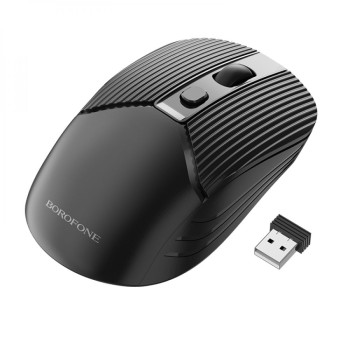 Безпровідна мишка Borofone BG5 (1600 DPI / 2.4 G), Black