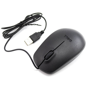 Провідна мишка Dell MS-111 для нетбука, ноутбука, ПК Black