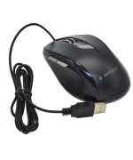 Проводная USB мышь Gembird MUS-6B-01 1600DPI, Black