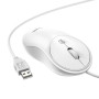 Провідна мишка USB Hoco GM13 для ПК, ноутбуків, White