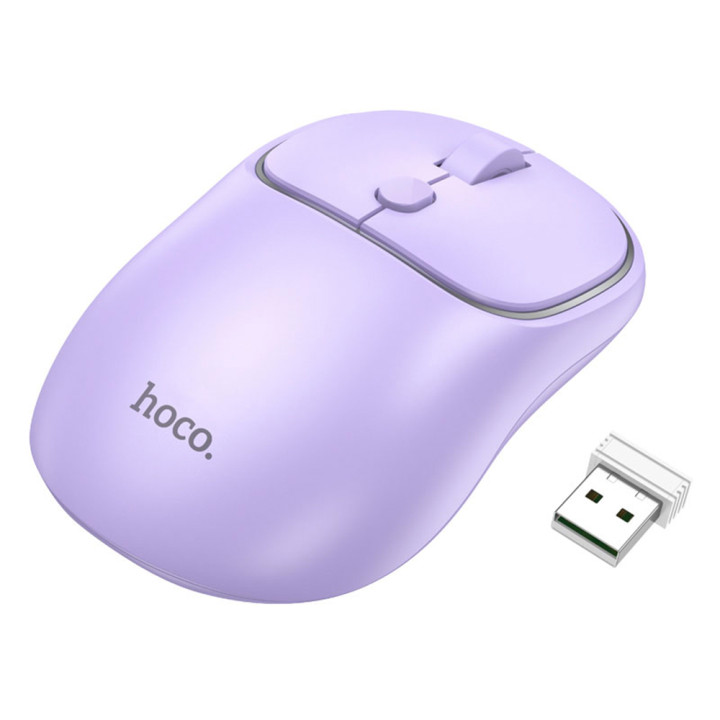 Беспроводная мышка 2.4G Hoco GM25 (1600 DPI), Violet