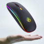 Аккумуляторная беспроводная Bluetooth мышка iMice Luminous E-1300 с подсветкой LED