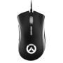 Провідна ігрова мишка Razer DeathAdder Overwatch Elite (RZ01-0121) 16000 DPI з підсвіткою для ПК, ноутбуків, Black-Steel