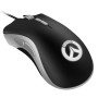 Провідна ігрова мишка Razer DeathAdder Overwatch Elite (RZ01-0121) 16000 DPI з підсвіткою для ПК, ноутбуків, Black-Steel