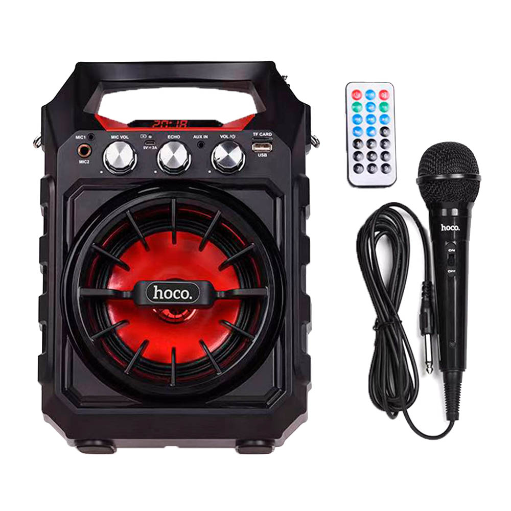 Портативная bluetooth колонка Hoco DS02 с микрофоном, Black купить в ...