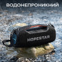 Портативная беспроводная Bluetooth колонка HOPESTAR A60 100W ВТ 5.1 с ремнем и микрофоном, Black