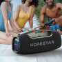 Портативная беспроводная Bluetooth колонка HOPESTAR A60 100W ВТ 5.1 с ремнем и микрофоном, Black