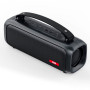 Портативна Bluetooth колонка XO F39 з мікрофоном та RGB-підсвічуванням 1500 mAh, Black