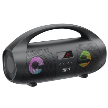 Bluetooth - колонка XO F40 с подсветкой 1200mAh, Black