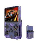 Портативная игровая консоль Index Data Frog R36s IPS 3,5" 3200mAh 15000 игор с возможностью подключения к большому экрану, Purple