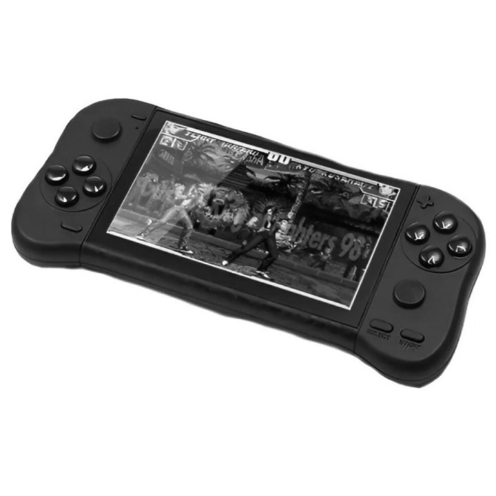 Портативная игровая консоль Index Data Frog X50 Max TFT 5.1" 2500mAh 6800 игор с возможностью подключения к большому экрану, Black
