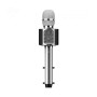 Микрофон караоке беспроводной, портативная колонка Remax K05, Silver