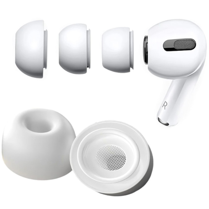 Комплект силиконовых амбушюр для AirPods Pro 1 / 2, 3 пары S / M / L