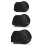 Комплект силиконовых амбушюр для AirPods Pro 1/2 с отверстиями для уменьшения давления, 3 пары S / M / L чёрный