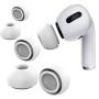 Комплект силиконовых амбушюр для AirPods Pro 1/2 с отверстиями для уменьшения давления, 3 пары S / M / L