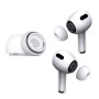 Комплект силиконовых амбушюр для AirPods Pro 1/2 с отверстиями для уменьшения давления, 3 пары S / M / L
