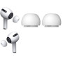 Силіконові амбушюри для AirPods Pro 1 / 2 з отворами для зменшення тиску (пара), S