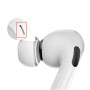 Комплект силиконовых амбушюр для AirPods Pro 1/2 с отверстиями для уменьшения давления, 3 пары S / M / L