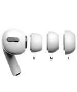 Комплект силиконовых амбушюр для AirPods Pro 1/2 с отверстиями для уменьшения давления, 3 пары S / M / L