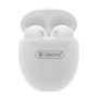 Bluetooth навушники гарнітура Celebrat TWS-W3 із зарядним кейсом, White