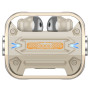 Геймерські безпровідні Bluetooth навушники - гарнітура Hoco EW55 300mAh, Gold