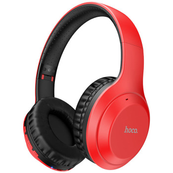 Bluetooth стерео гарнитура HOCO W30 Fun move 300mAh, Red