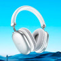 Бездротові Bluetooth навушники - гарнітура Hoco W35 Max 800mAh, Steel