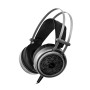 Ігрові повнорозмірні навушники-накладки HOCO W8 Gaming з мікрофоном та підсвікою Black