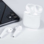 Bluetooth навушники-гарнітура XO F90T з чорним силіконовим чохлом, White