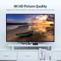 Сплітер VENTION ACCG0-EU 1 in 4 Out HDMI 4k*30Hz, Black-Gold