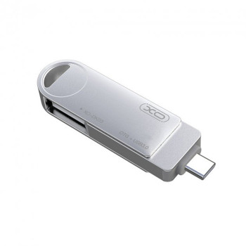 USB флешка XO DK03 64 GB Type-C - USB 3.0 Steel