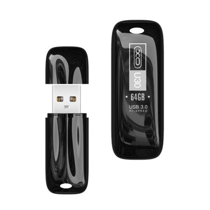 USB флешка XO U30 64GB USB 3.0 Black