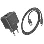 Сетевое зарядное устройство HOCO CS11A с кабелем Type-C, Black