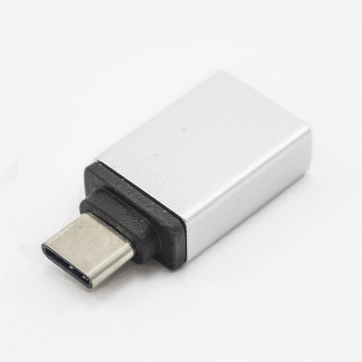 Переходник OTG C&Q Metal Квадрат Type-C - USB