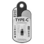Переходник OTG C&Q Plastic Micro USB - Type-C