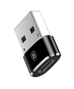 Перехідник OTG Baseus CAAOTG-01 USB - Type-C, Black